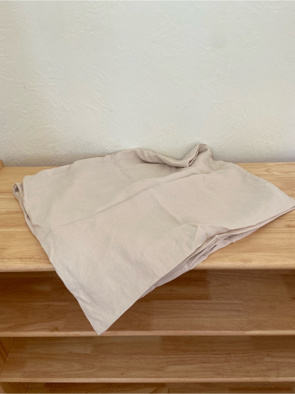 Quince European Linen Sham Set King Sand - set of two